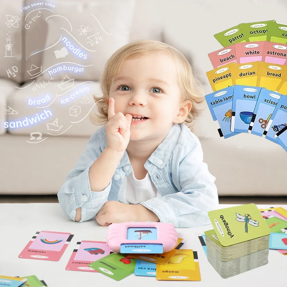 Montessori Talking Flash Cards + FREE 224 Cards included